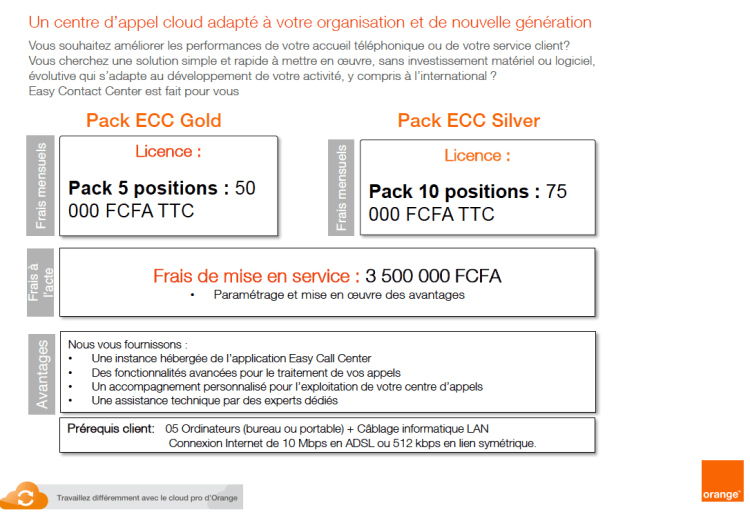 Le Cloud Pro de Orange Côte d'Ivoire