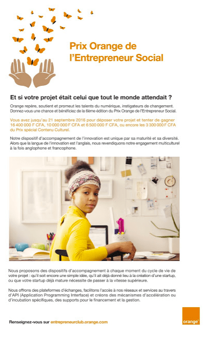 Prix de l'entreprenariat social, Orange CI, A Kaléidoscope de moi