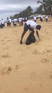 Opération "Ma Plage, Mon Pays" avec l'ambassade des USA, Coca-Cola, Bassam, Côte d'Ivoire