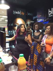 vous l'avez rêvé, black up l'a fait, kaleidoscopedemoi, bamba aida, make up, Abidjan, Black Up, Carrefour