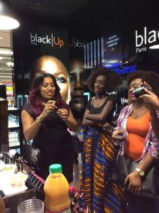 vous l'avez rêvé, black up l'a fait, kaleidoscopedemoi, bamba aida, make up, Abidjan, Black Up, Carrefour