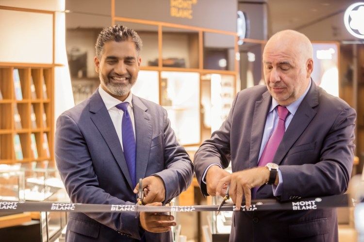 Montblanc, ouverture de la première boutique en Côte d'Ivoire, Bamba Aida Marguerite, mont blanc, abidjan. Cote d'Ivoire, luxe