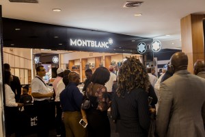 Montblanc, ouverture de la première boutique en Côte d'Ivoire, Bamba Aida Marguerite, mont blanc, abidjan. Cote d'Ivoire, luxe